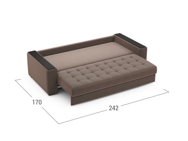 Диван MOON 107 цвет коричневый (фото 273343) Диван MOON 107 цвет коричневый (фото 273343)