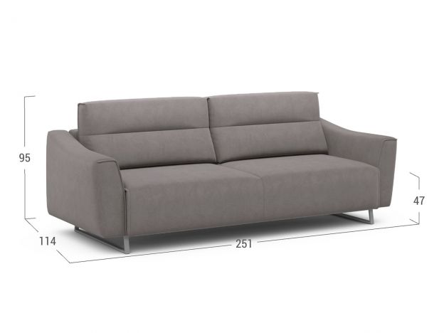 Диван MOON 172 цвет серый (фото 273546) Диван MOON 172 цвет серый (фото 273546)