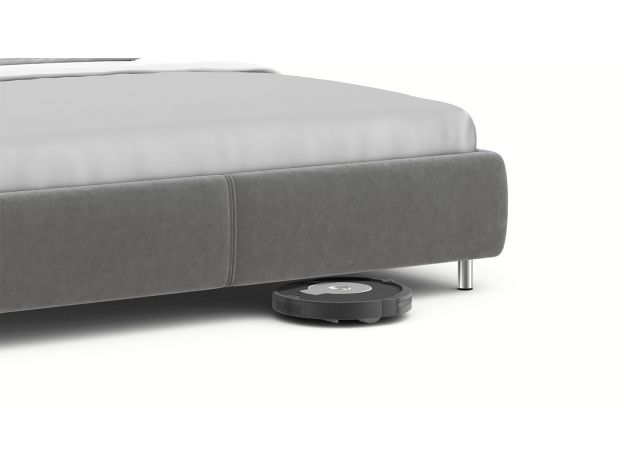 Кровать с подъемным механизмом MOON 1161 цвет серый (фото 274229)