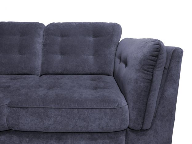 Угловой диван MOON 110 реальное фото образца цвет серый (фото 274727)