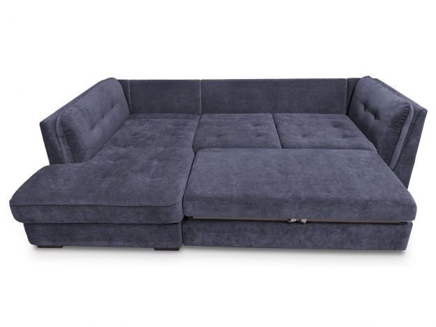 Угловой диван MOON 110 реальное фото образца цвет серый (фото 274728)