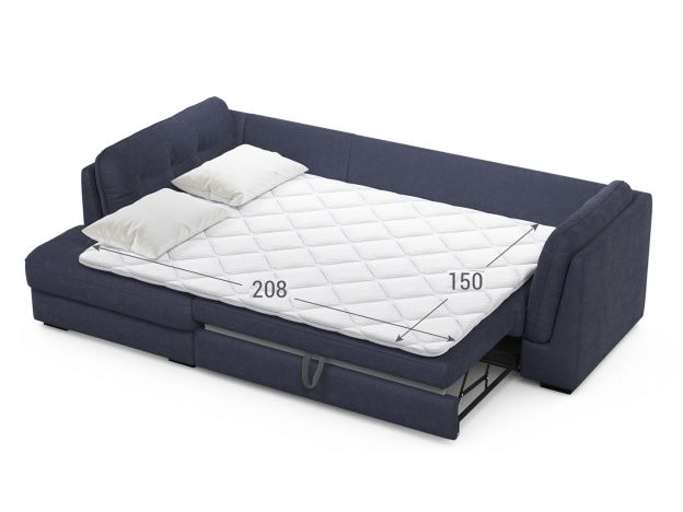 Угловой диван MOON 110 цвет серый (фото 274720)