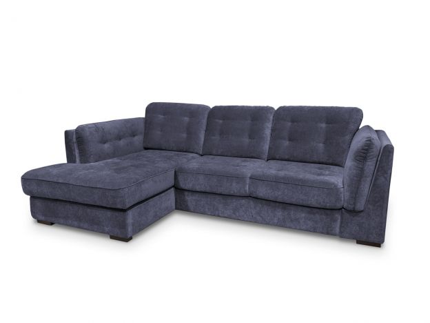 Угловой диван MOON 110 реальное фото образца цвет серый (фото 274724)