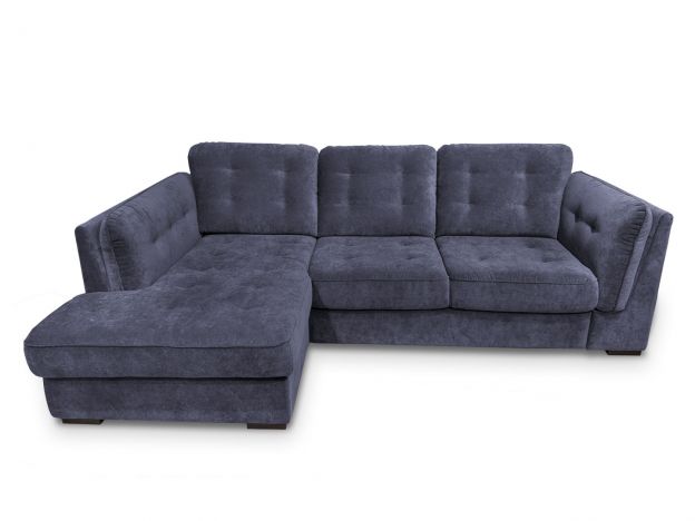 Угловой диван MOON 110 реальное фото образца цвет серый (фото 274725)