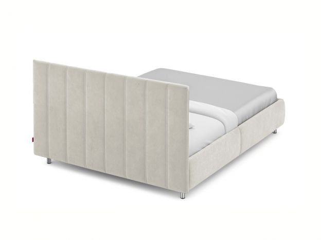 Кровать с подъемным механизмом MOON 1161 цвет белый,бежевый (фото 275264)
