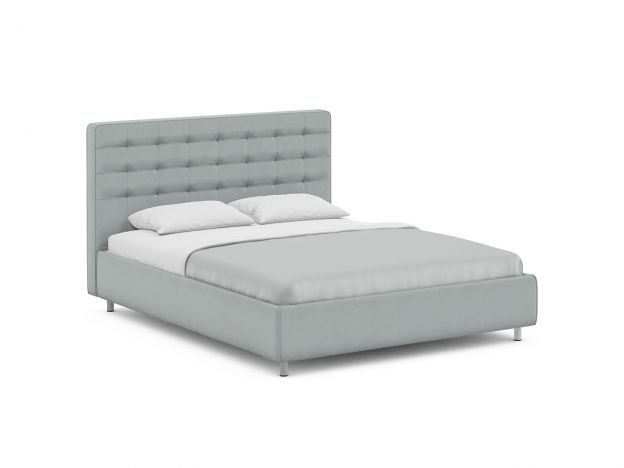 Кровать с подъемным механизмом MOON 1165 цвет серый