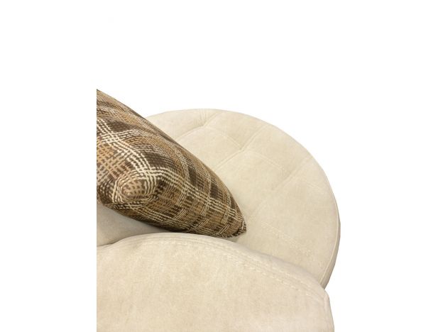 Кресло Дискавери круглое цвет бежевый (фото 283842)