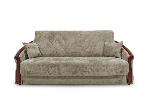 Диван Олимп реальное фото образца цвет бежевый,серый (фото 283489)