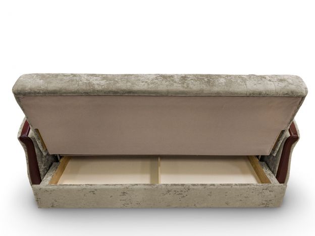 Диван Олимп реальное фото образца цвет бежевый,серый (фото 283492)