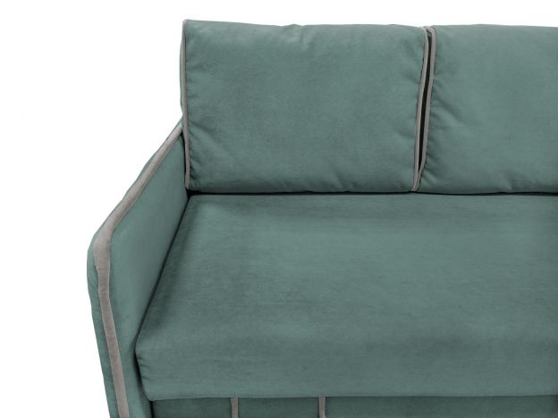 Диван Иона реальное фото образца цвет зеленый (фото 285143)