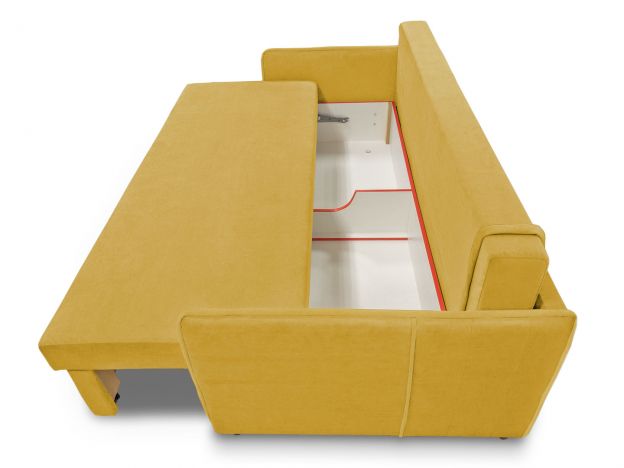 Диван Иона реальное фото образца цвет желтый (фото 285159)