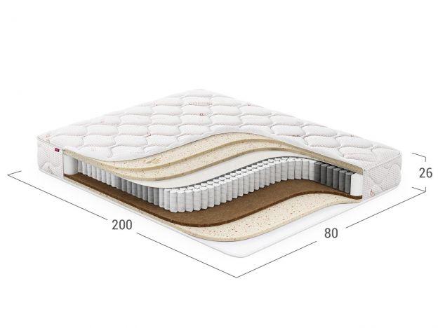 Матрас пружинный MOON FAMILY COPPER 684 (фото 285735) Матрас пружинный MOON FAMILY COPPER 684 (фото 285735)