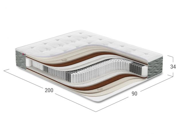 Матрас пружинный MOON DREAM 855 (фото 286545)