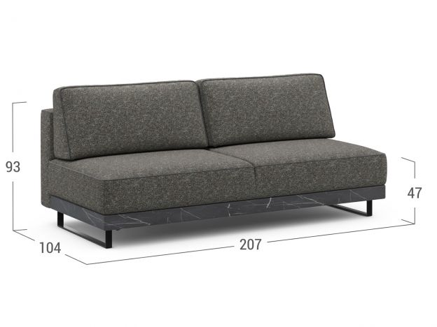 Диван MOON 178 цвет коричневый (фото 287479)