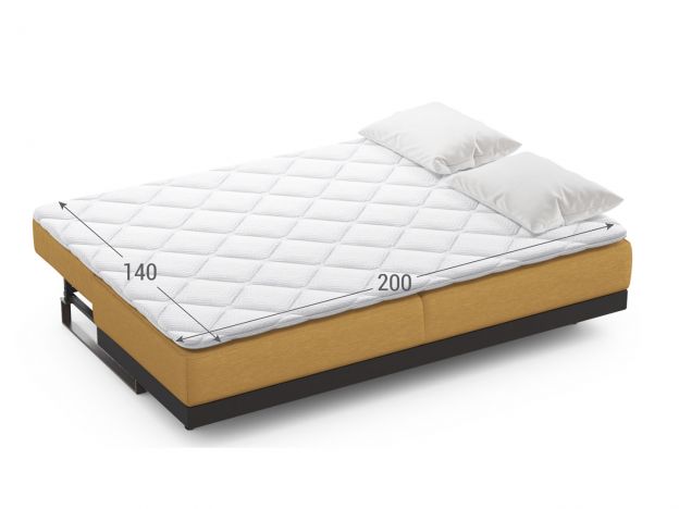 Диван MOON 178 цвет желтый (фото 287555)