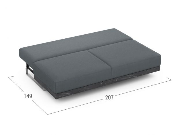 Диван MOON 178 цвет серый (фото 287587)