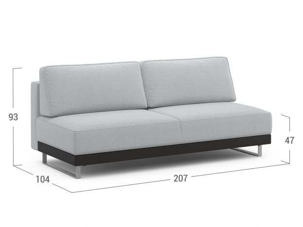 Диван MOON 178 цвет серый (фото 287651) Диван MOON 178 цвет серый (фото 287651)