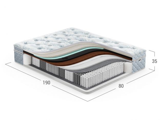 Матрас пружинный MOON ELIXIR 878 (фото 288211) Матрас пружинный MOON ELIXIR 878 (фото 288211)