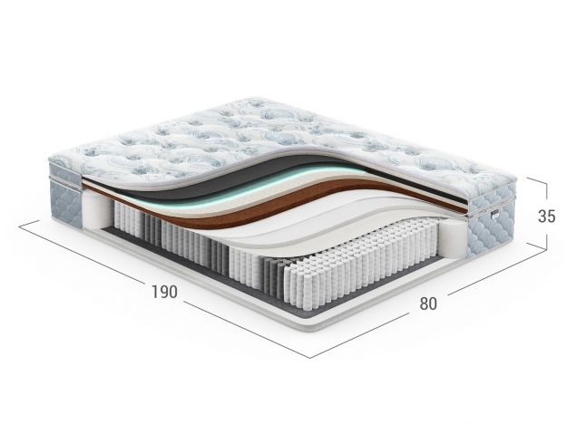 Матрас пружинный MOON ELIXIR 877 (фото 288133)