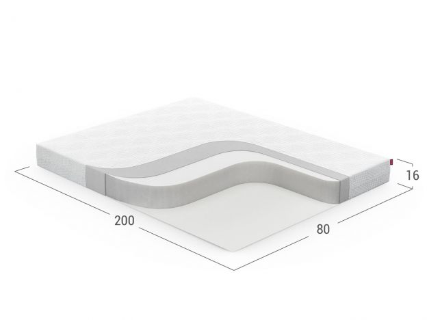 Матрас беспружинный MOON SPA 880 (фото 288343)