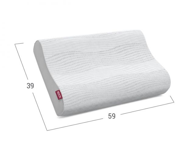 Подушка MOON DREAM ERGO цвет белый (фото 289715) Подушка MOON DREAM ERGO цвет белый (фото 289715)