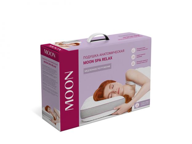Подушка MOON SPA RELAX цвет белый (фото 289826) Подушка MOON SPA RELAX цвет белый (фото 289826)
