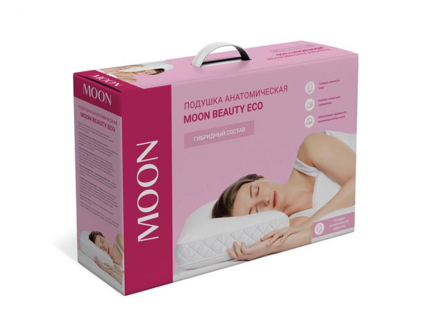 Подушка MOON BEAUTY ECO цвет белый (фото 289884)