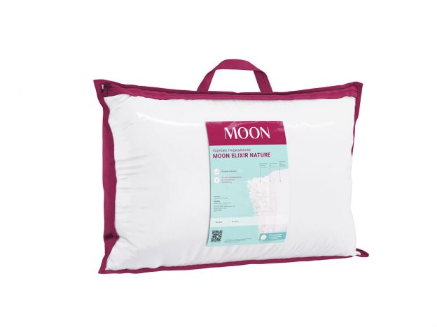 Подушка MOON ELIXIR NATURE цвет белый (фото 289733) Подушка MOON ELIXIR NATURE цвет белый (фото 289733)