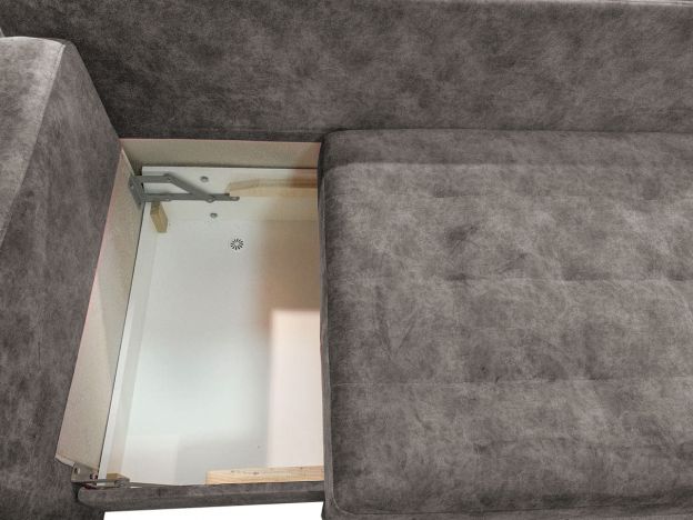 Диван кушетка MOON 074 цвет серый (фото 295839)