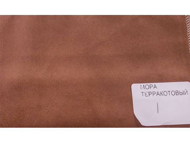 микровелюр мора терракотовый