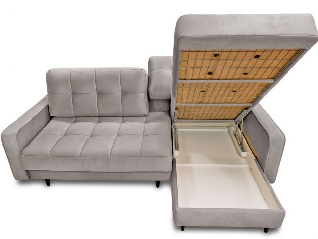 Угловой диван Орлеан цвет серый (фото 145273)