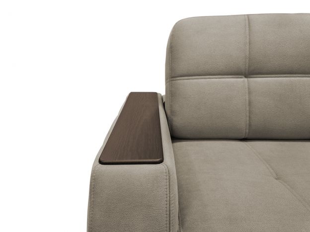 Угловой диван Берлин цвет бежевый (фото 176764)