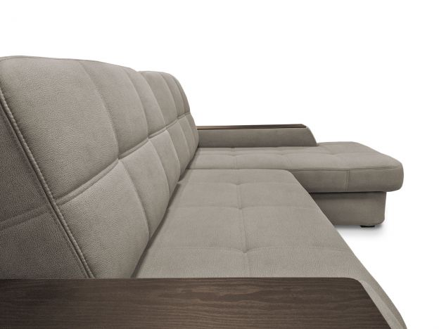 Угловой диван Берлин цвет бежевый (фото 176765)