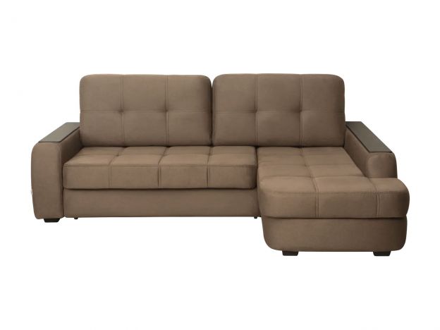 Угловой диван Берлин цвет коричневый (фото 143219)