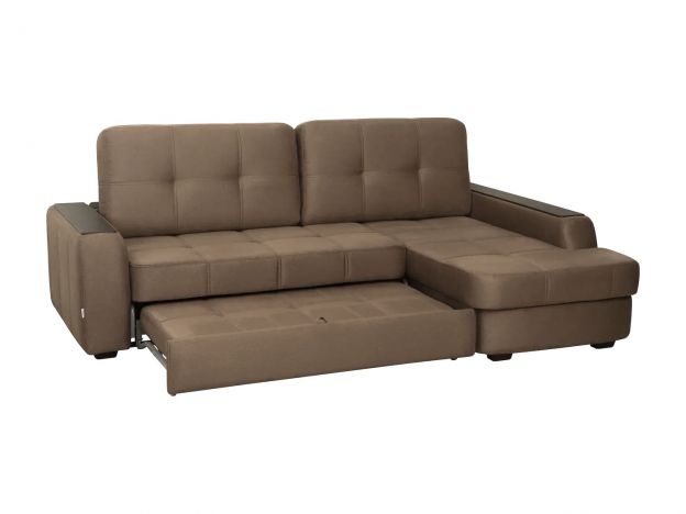 Угловой диван Берлин цвет коричневый (фото 143226)