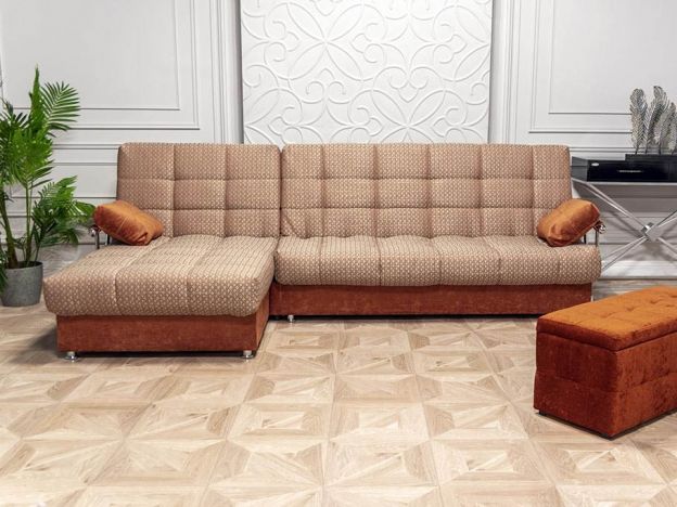 Угловой диван Милан цвет оранжевый (фото 180539) Угловой диван Милан цвет оранжевый (фото 180539)