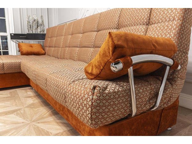 Угловой диван Милан цвет оранжевый (фото 180543) Угловой диван Милан цвет оранжевый (фото 180543)