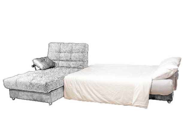 Угловой диван Милан цвет коричневый (фото 180643)