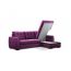 Угловой диван Айдер цвет фиолетовый (фото 13463)