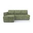Угловой диван Арно цвет зеленый,оливковый