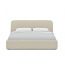 Кровать с подъёмным механизмом MOON 1008 цвет белый,бежевый (фото 303275)