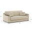 Диван MOON 116 цвет бежевый (фото 317857)