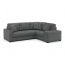 Угловой диван MOON 107 цвет серый