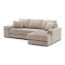 Угловой диван MOON 107 цвет бежевый