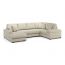 Угловой диван MOON 107 цвет бежевый