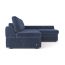 Угловой диван Бруно цвет синий (фото 324226)