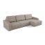 Угловой диван Джефферсон цвет бежевый,серый (фото 325865)