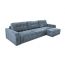 Угловой диван Джефферсон цвет голубой (фото 326227)