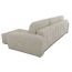 Угловой диван Джефферсон цвет бежевый,серый (фото 326254)