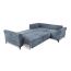 Угловой диван Хадсон цвет голубой (фото 326737)